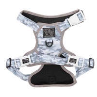 THE ALL-ROUNDER DOG HARNESS: Grey Camo