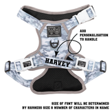 THE ALL-ROUNDER DOG HARNESS: Grey Camo