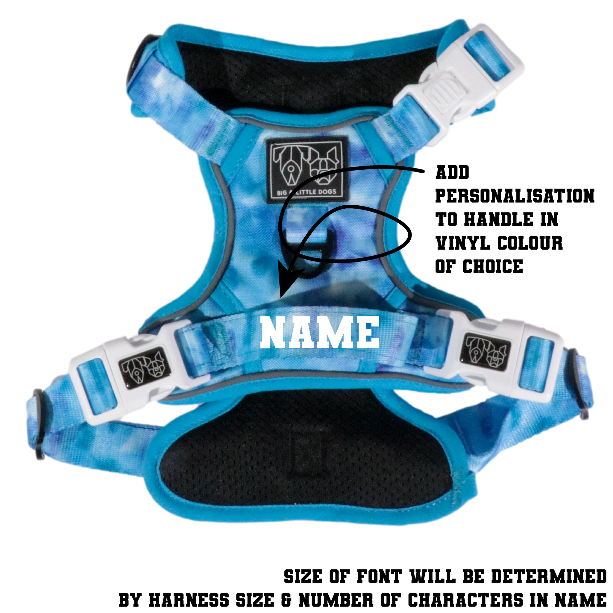 All Rounder Dog Harness Blue Me Away