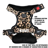 All Rounder Dog Harness Luxurious Leopard