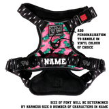 All Rounder Dog Harness Princess-asaurus