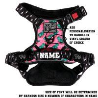 All Rounder Dog Harness Princess-asaurus