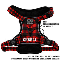 THE ALL-ROUNDER DOG HARNESS: Plaid to the Bone