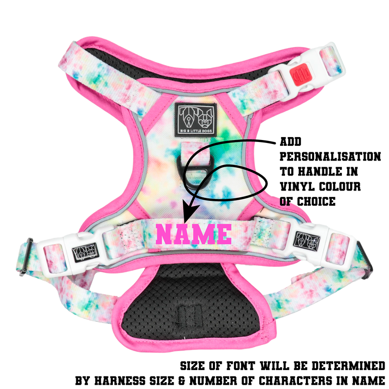 THE ALL-ROUNDER DOG HARNESS: Cotton Candy {FINAL SALE}