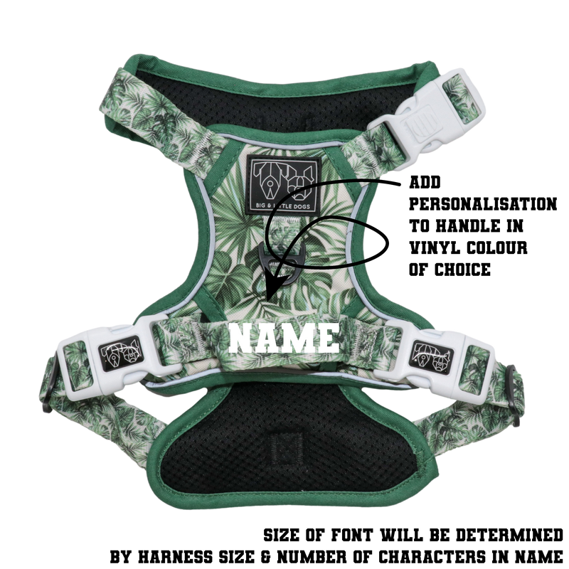 THE ALL-ROUNDER DOG HARNESS: Lost In Paradise (RESTOCKED!)