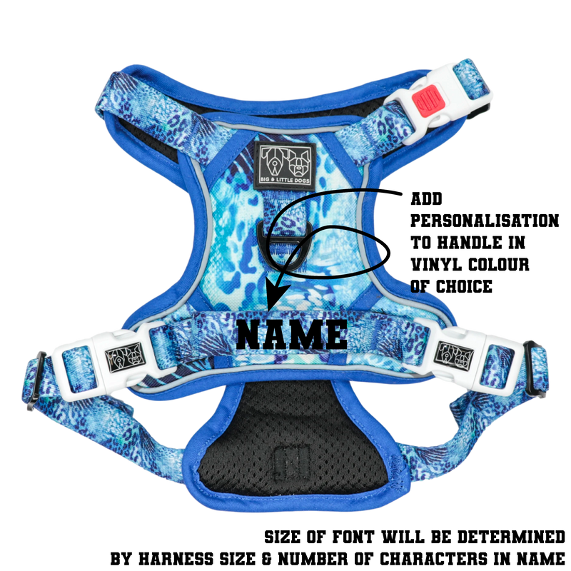 THE ALL-ROUNDER DOG HARNESS: Snakeskin {FINAL SALE}