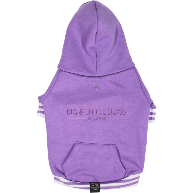 HOODIE DOG JUMPER: Purple {FINAL SALE}