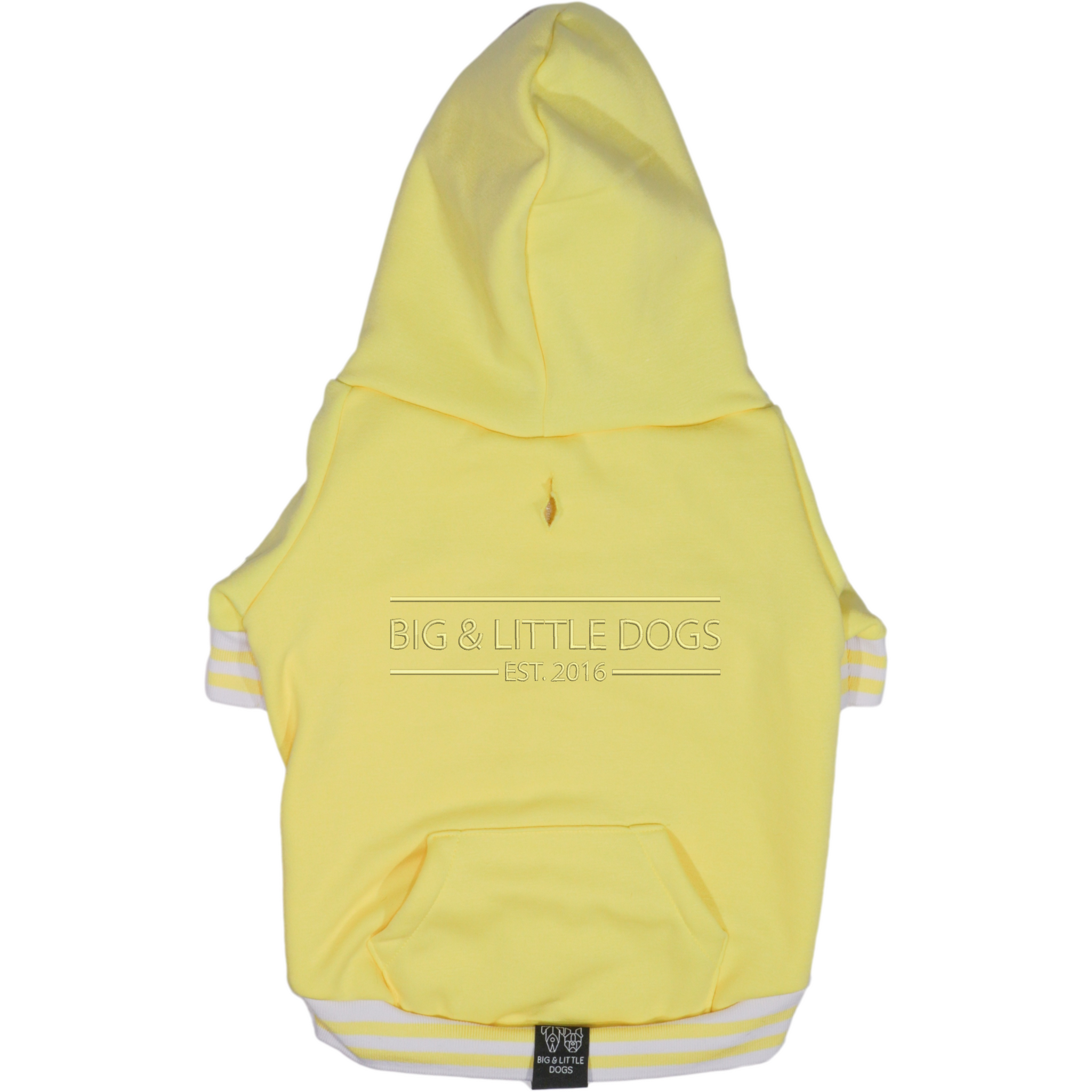 HOODIE DOG JUMPER: Lemon {FINAL SALE}