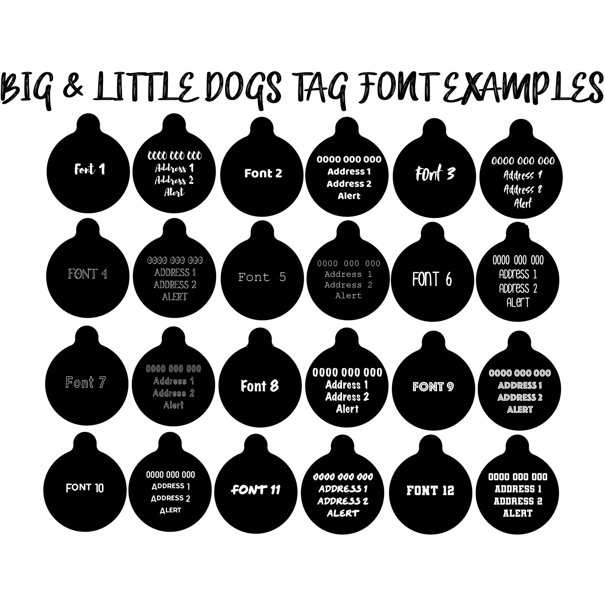 Pet ID Tag | Naughty, nice, I tried (green reverse)