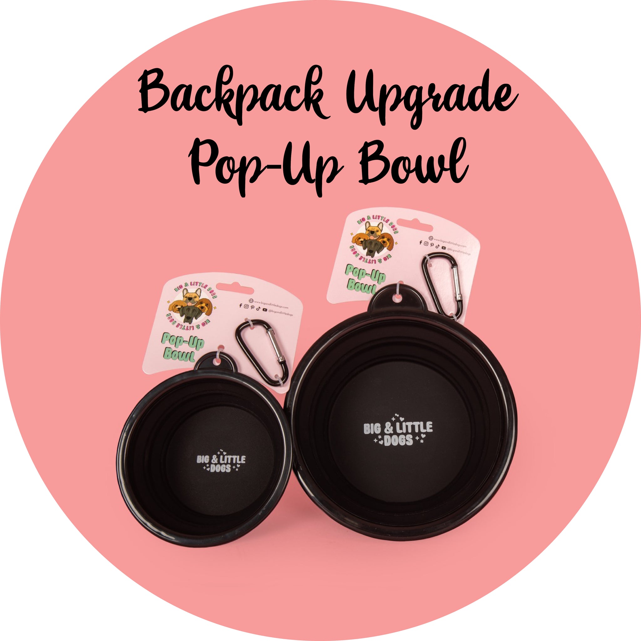 Backpack Upgrade - Pop-Up Bowl (please don't delete this item) (ONLY AVAILABLE WITH BACKPACK PURCHASE)