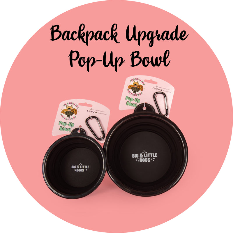 Backpack Upgrade - Pop-Up Bowl (please don&