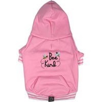 HOODIE DOG JUMPER: Pink {FINAL SALE}