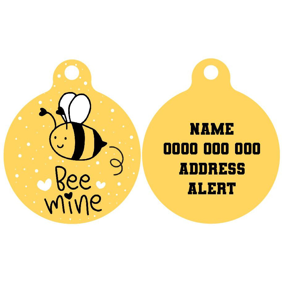 Pet ID Tag | Bee Mine