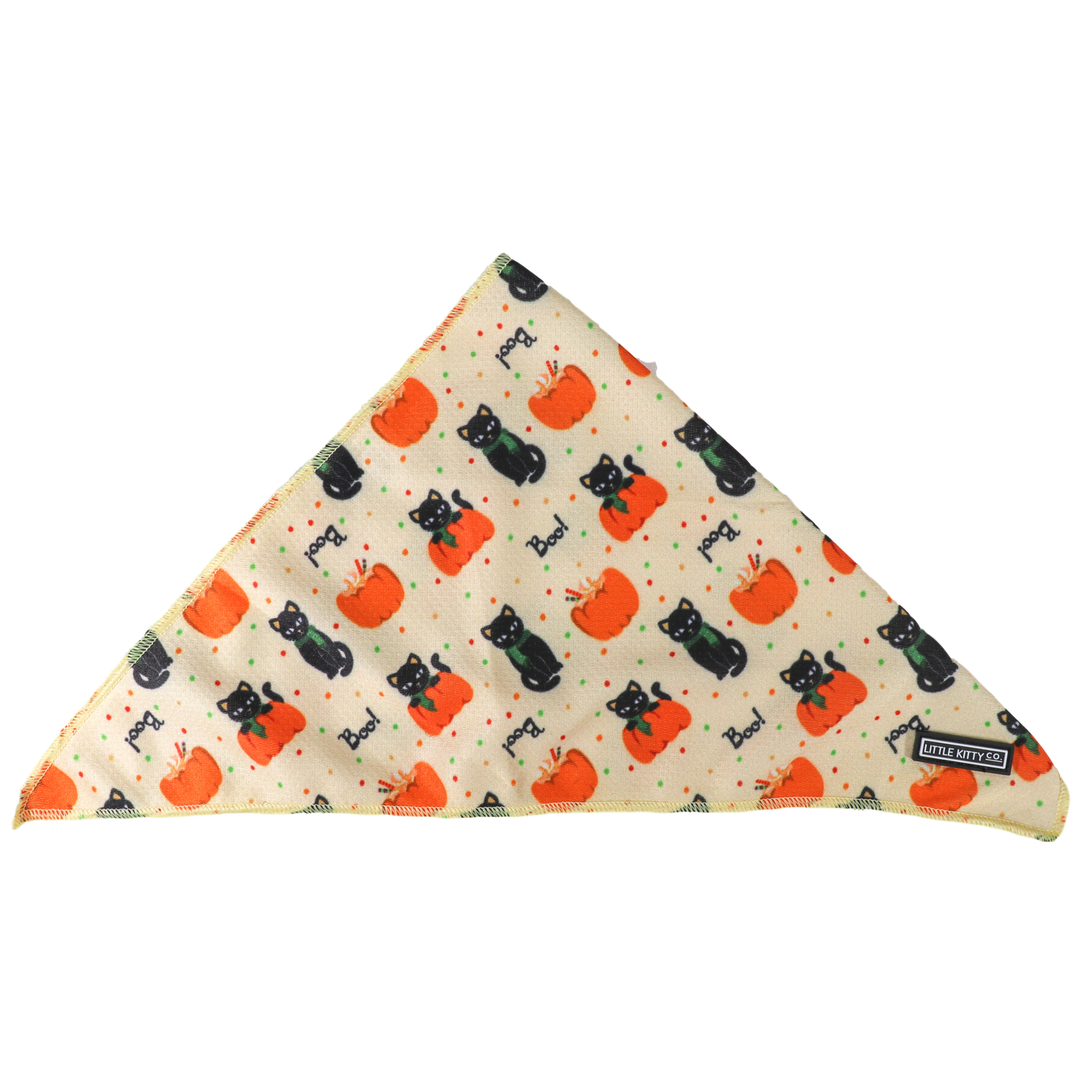 CAT BANDANA: Meow-lloween
