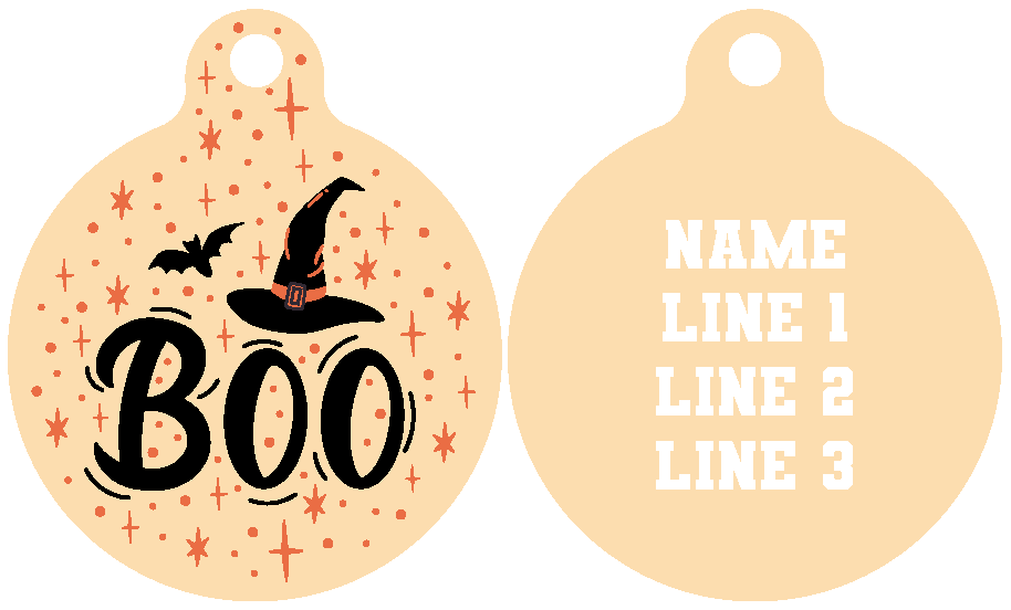 Pet ID Tag | Boo