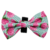 DOG BOW TIE: My Pretty Peony {FINAL SALE}