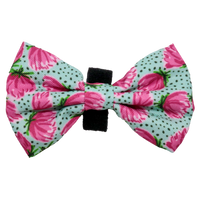 DOG BOW TIE: My Pretty Peony {FINAL SALE}