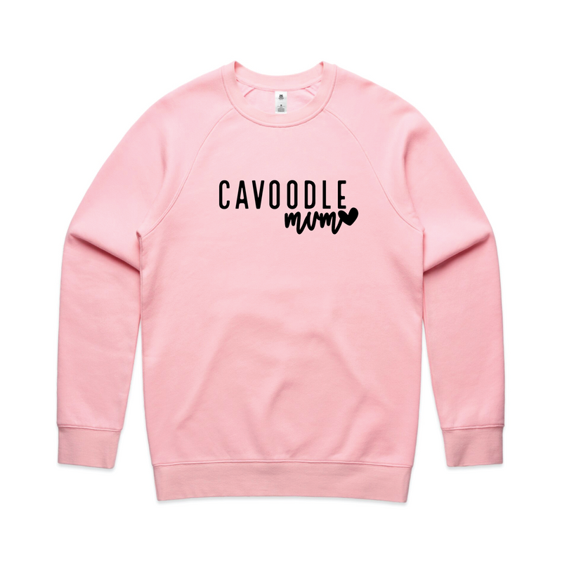 BLD LIFESTYLE CLUB CREW: "Breed Mum"| Pink (3D Puff Embroidery)
