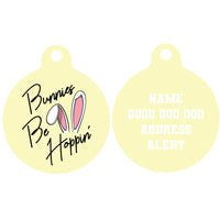 Pet ID Tag | Bunnies Be Hoppin'