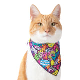 Cat Cooling Bandana Graffiti