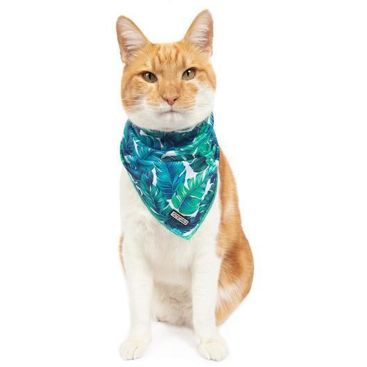 Cat Cooling Bandana Vacay Palms