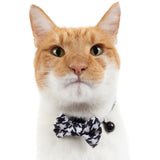 Cat Collar and Bow Tie Catstooth