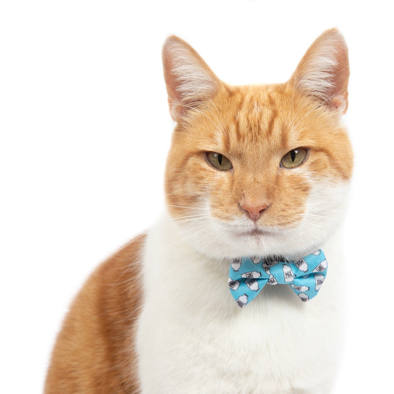 Cat Collar and Bow Tie Milk