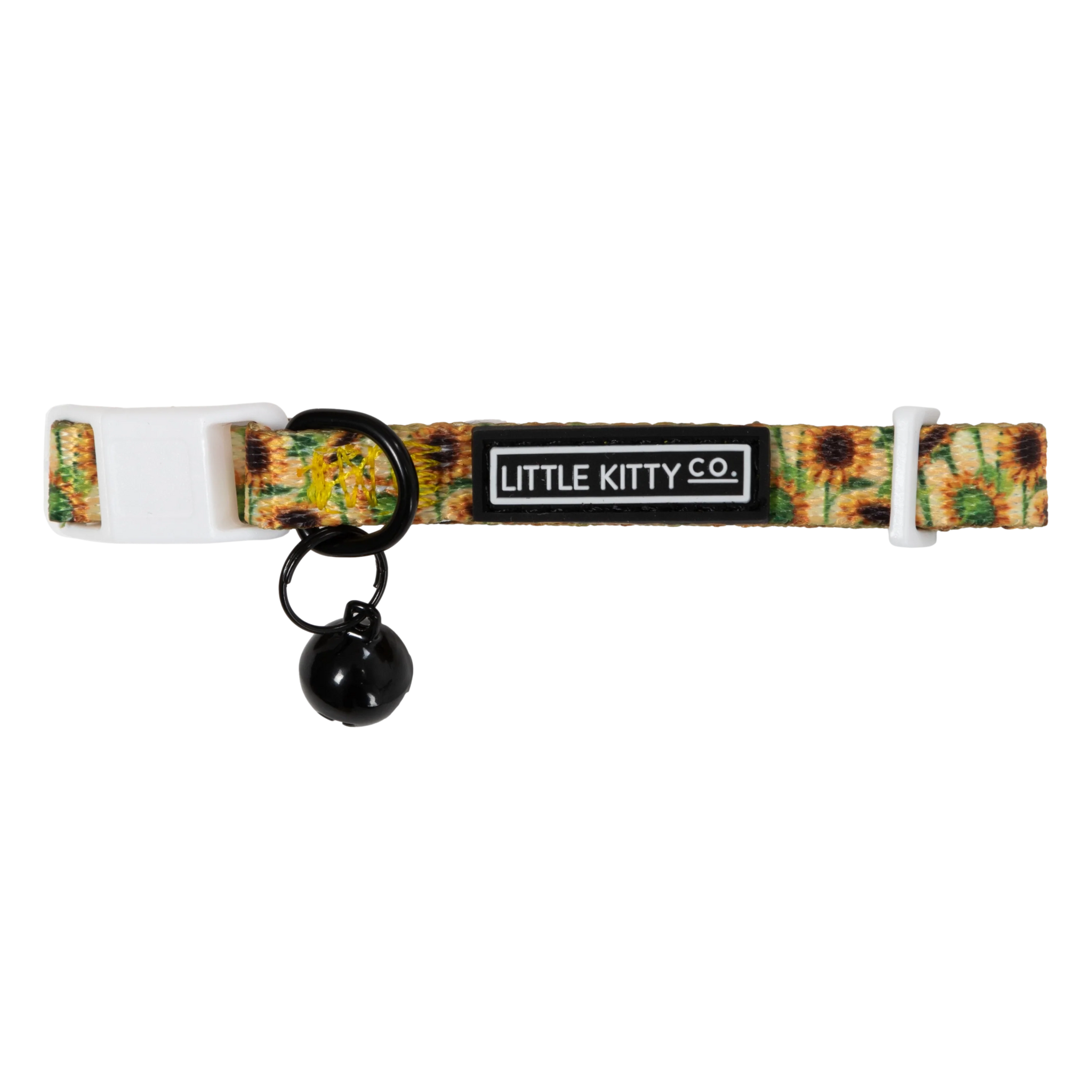 Cat Collar and Bow Tie Sunny Vibes Yellow Sunflowers Flowers