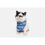 Cat Cooling Bandana Off The Hook Fish Skeleton Print