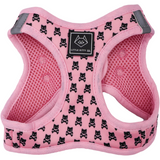 Cat Step In Harness Prettiest of them All Pink Cat Skulls