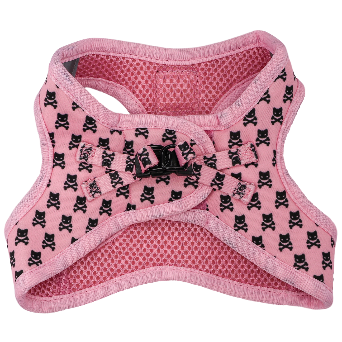 Cat Step In Harness Prettiest of them All Pink Cat Skulls