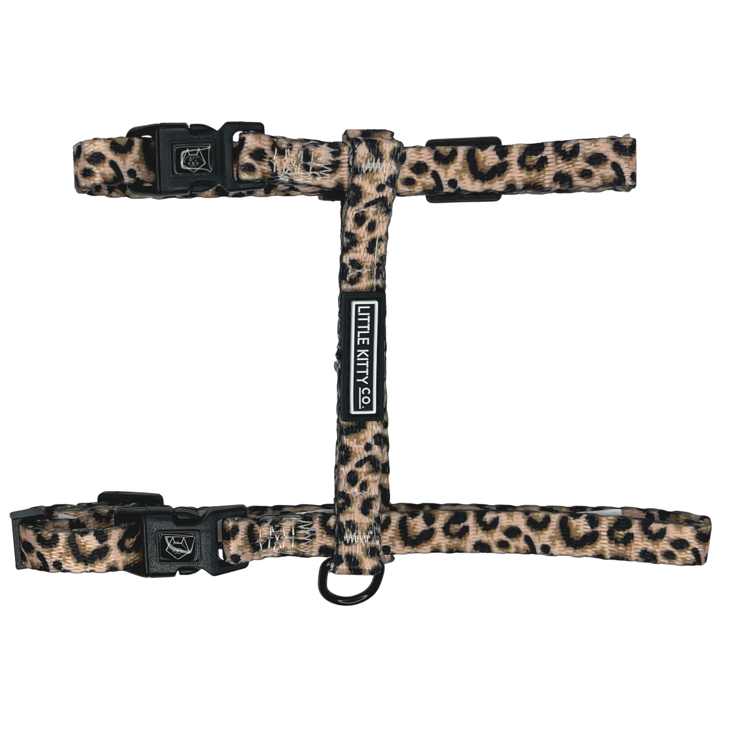 Cat Strap Harness Luxurious Leopard