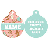 Pet ID Tag | Christmas Cookies