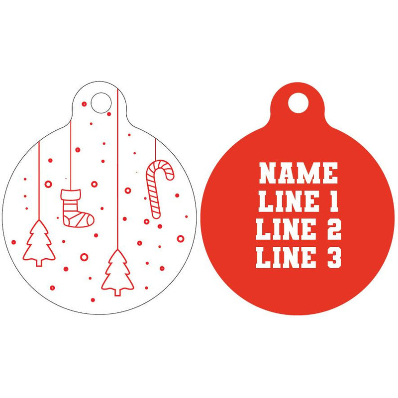 Pet ID Tag | Christmas Decorations