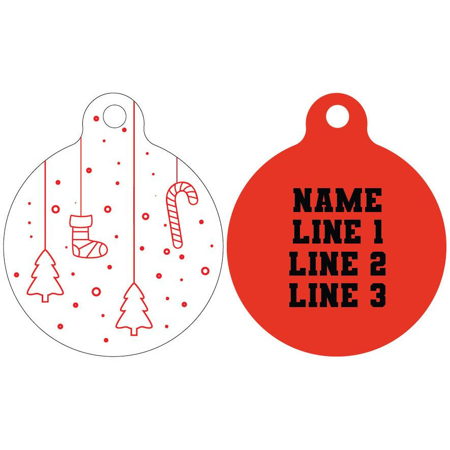 Pet ID Tag | Christmas Decorations