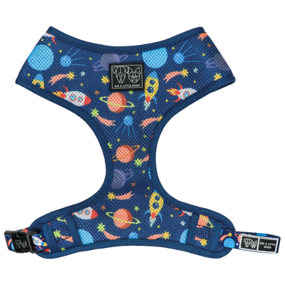 Classic Mesh Dog Harness Galactic Adventures Space
