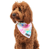 Dog Cooling Bandana Cotton Candy Pastel Tie Dye