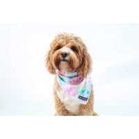 Dog Cooling Bandana Cotton Candy Pastel Tie Dye