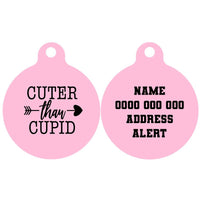 Pet ID Tag | Cuter Than Cupid (Version 1)