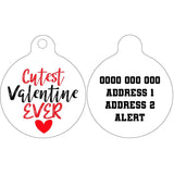 Pet ID Tag | Cutest Valentine EVER