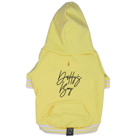 HOODIE DOG JUMPER: Lemon {FINAL SALE}