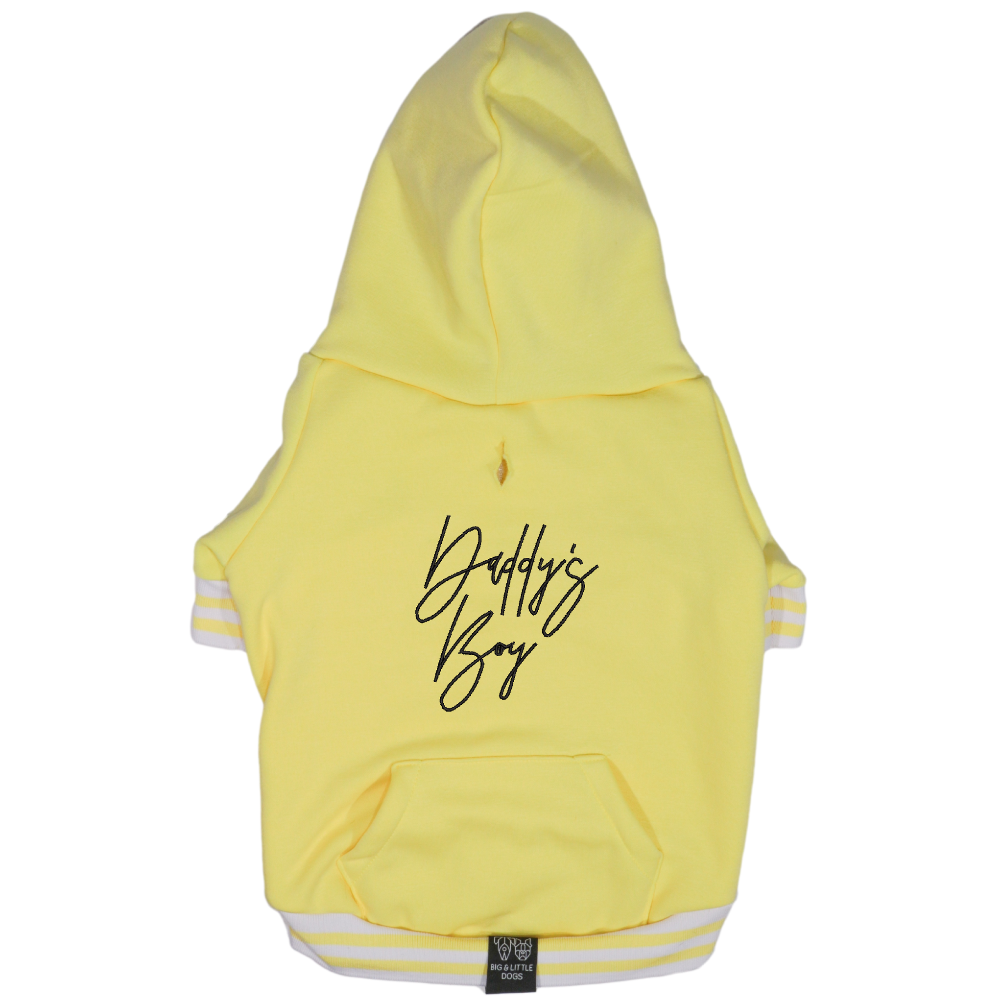 HOODIE DOG JUMPER: Lemon {FINAL SALE}