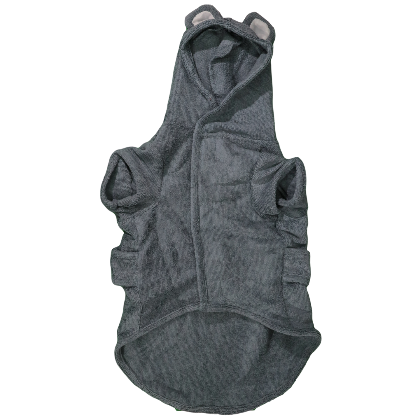 Dog Bath Robe Charcoal