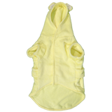 Dog Bath Robe Lemon