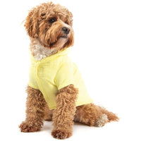 Dog Bath Robe Lemon