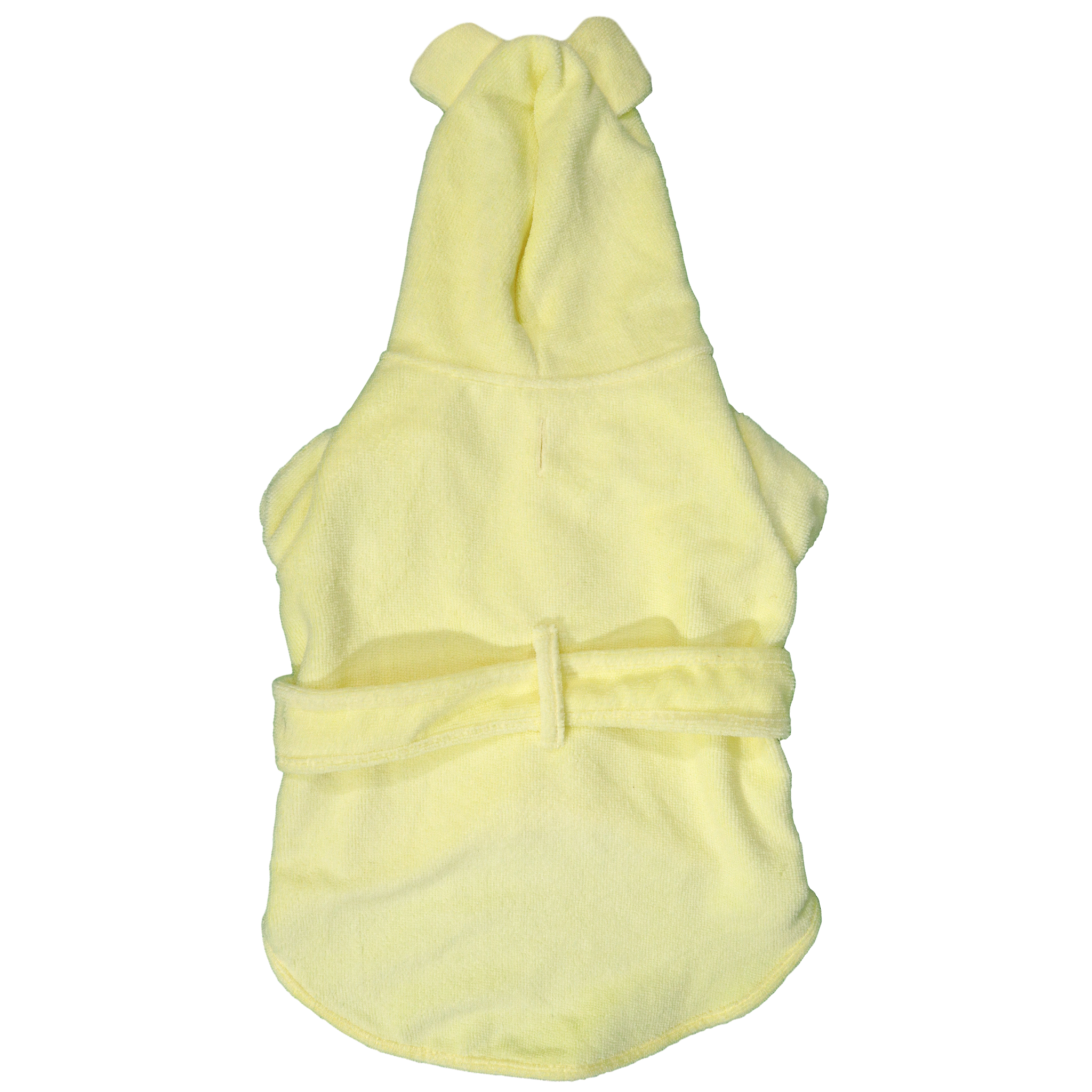 Dog Bath Robe Lemon