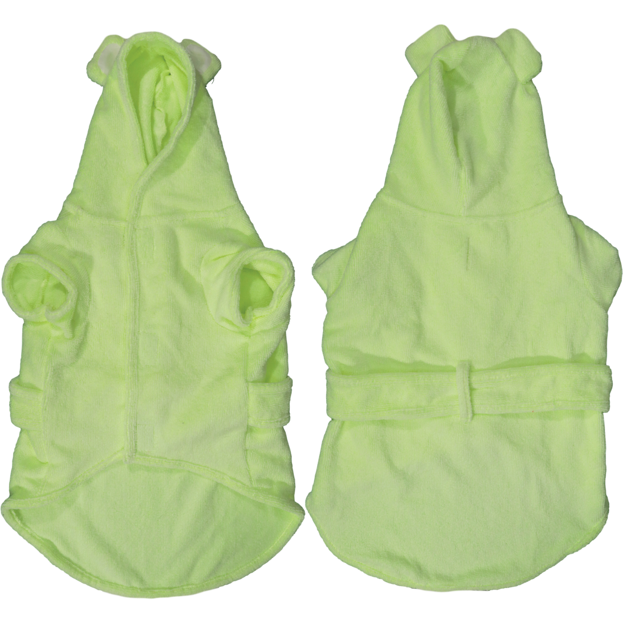 Dog Bath Robe Lime