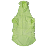 Dog Bath Robe Lime