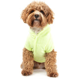 Dog Bath Robe Lime