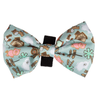 DOG BOW TIE | Barnyard Friends {FINAL SALE}